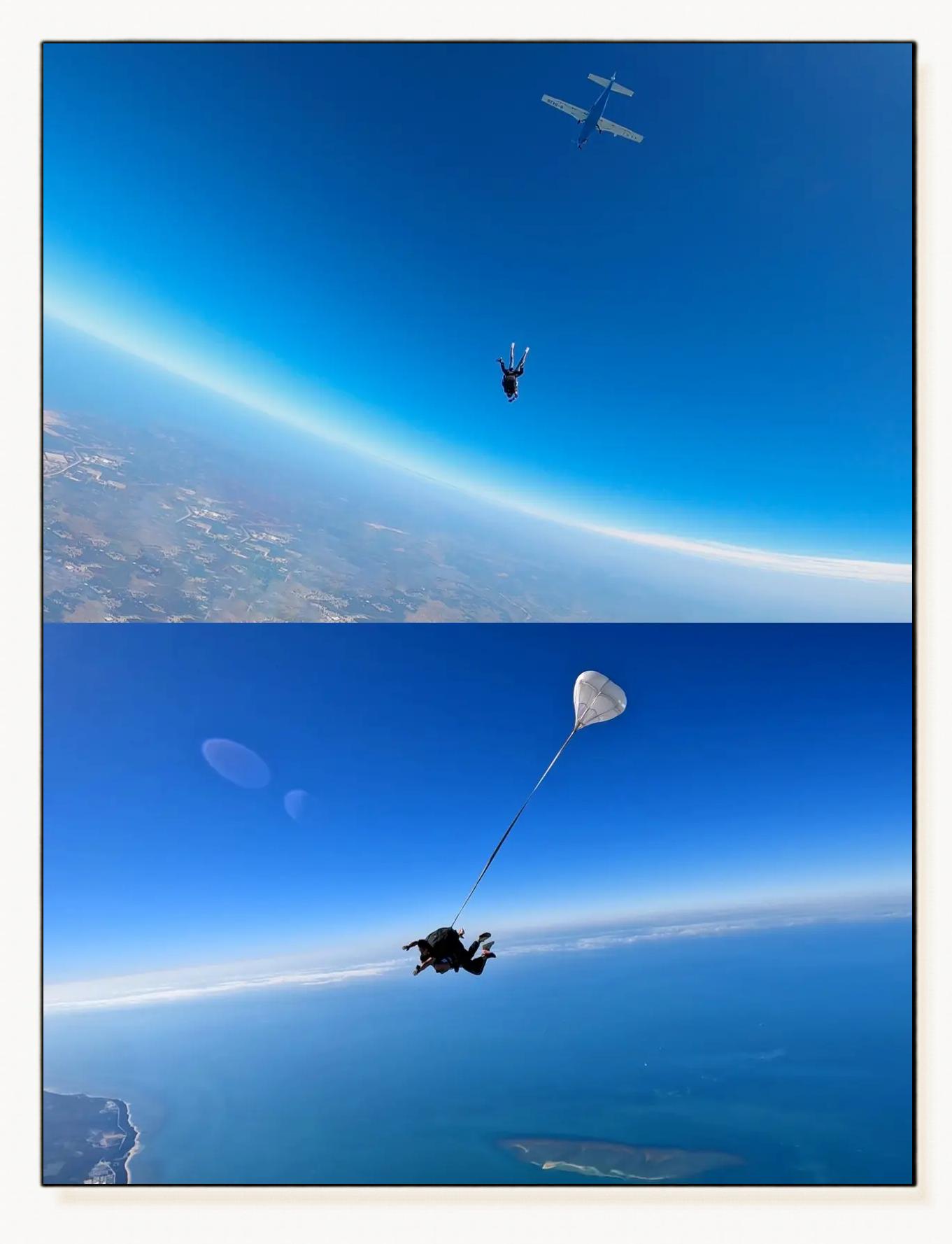 天空跳伞表演，飞越云端感受自由体验的简单介绍